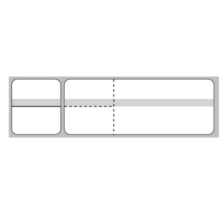 Nevs Misys / Sunquest - Multi Set Label MSL - Perf-Cut 1 3 x 4 3, PK4 CB-SUN-7BL
